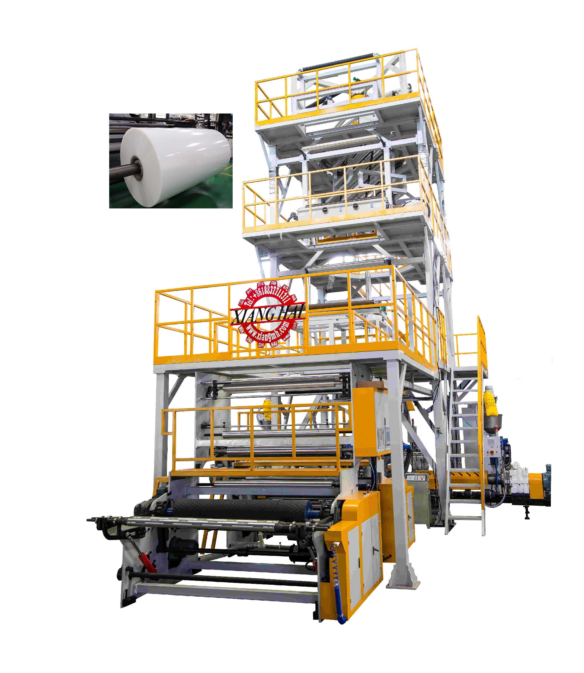 ABC Three Layer Film Blowing Machine