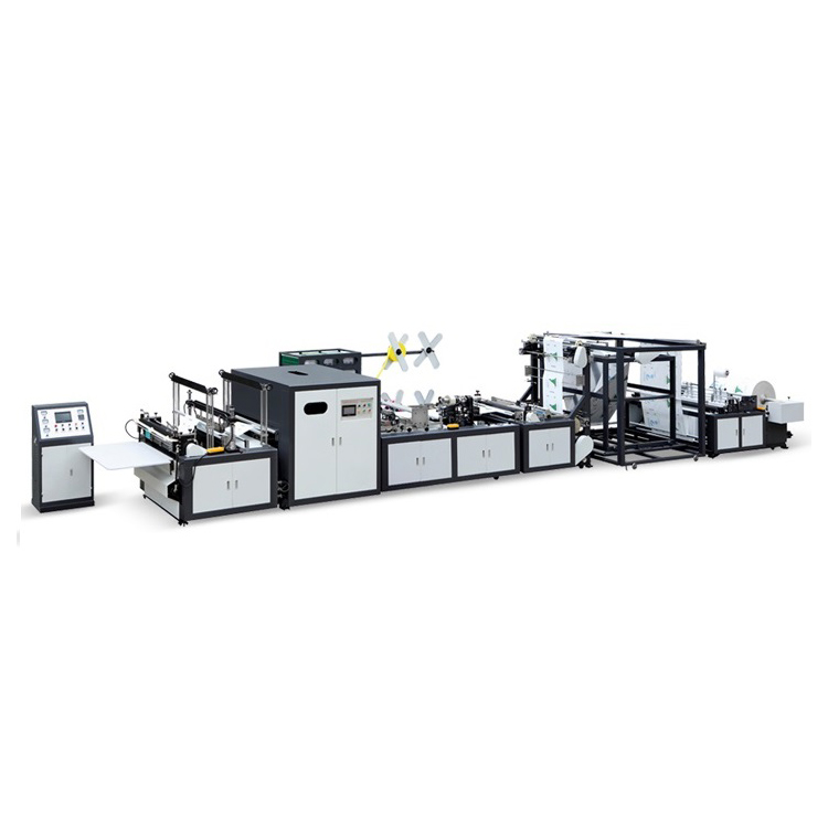 Four Functions Non woven Bag Making Machine