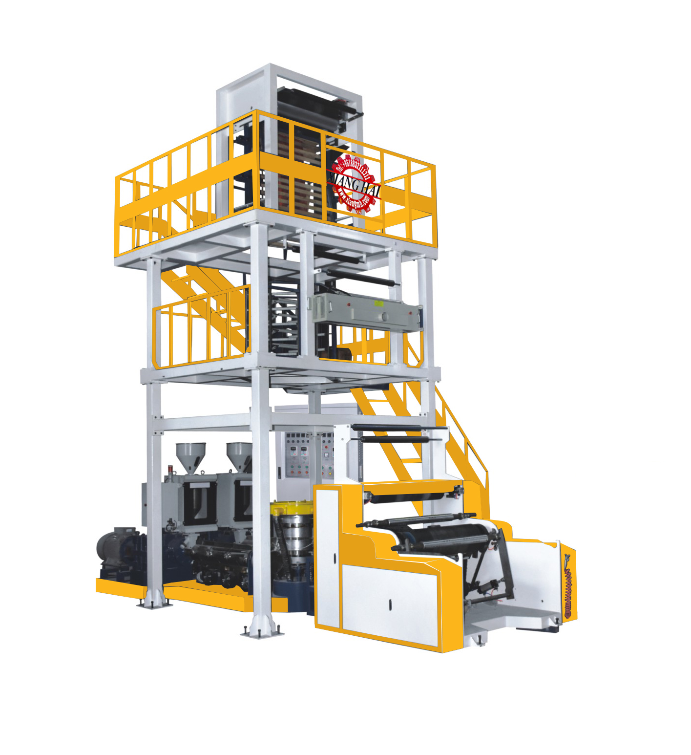 ABA Single winder Film Blowing Machine