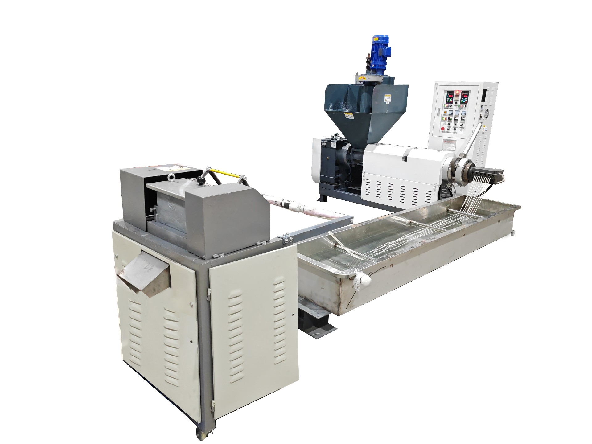 Economical PP Single Screw Granulator Water-Cooled Granulator Machine
